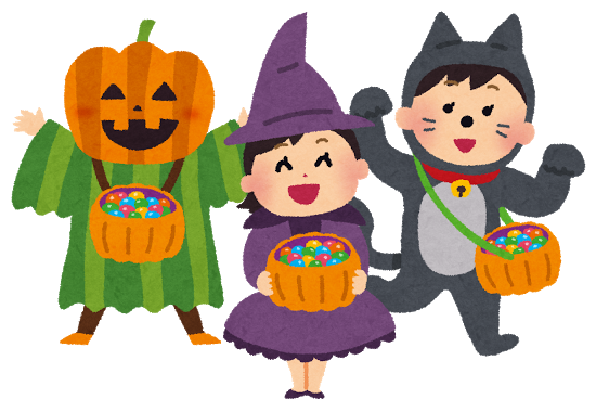 ハロウィンのお菓子の無料フリーイラスト画像7選 無料イラストサイトまとめ 育児ネット